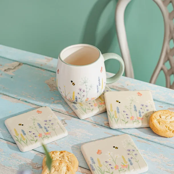 Meadow Floral Coasters 