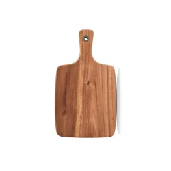 Sk�rebr�t med h�ndtag i akacietr� 