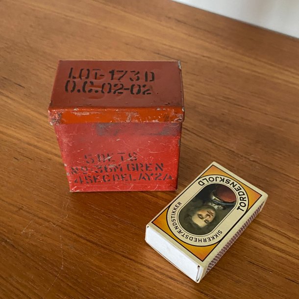 Tin Box - "Red Explosive"