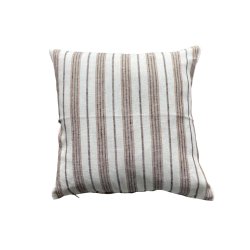 Stribet h�rpudebetr�k brun/sort 