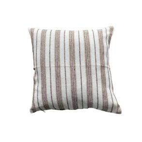 Stribet h�rpudebetr�k brun/sort 