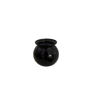 Rund vase - antik sort 