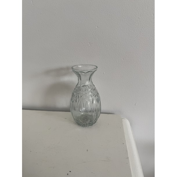 Glas vase, Klar glas 