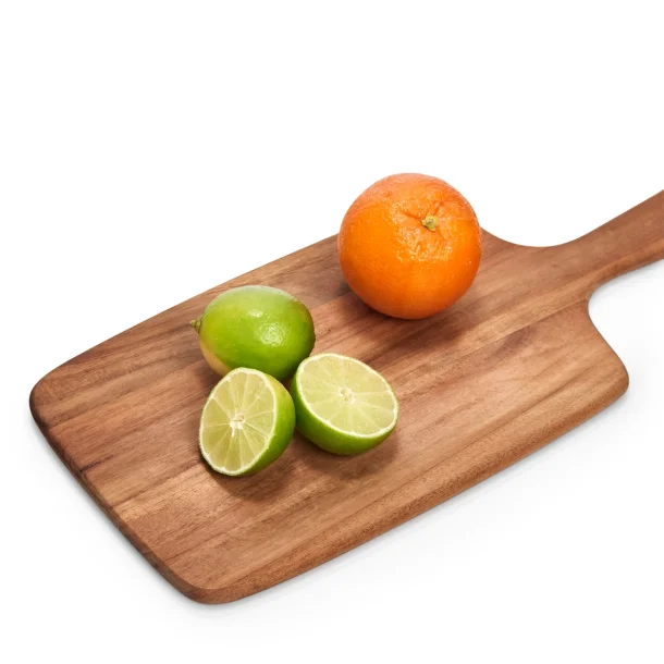 Sk�rebr�t med h�ndtag i akacietr� 