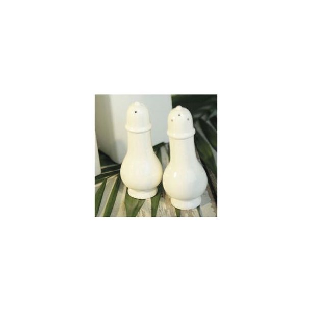 Salt/peber st - keramik 5x12cm 