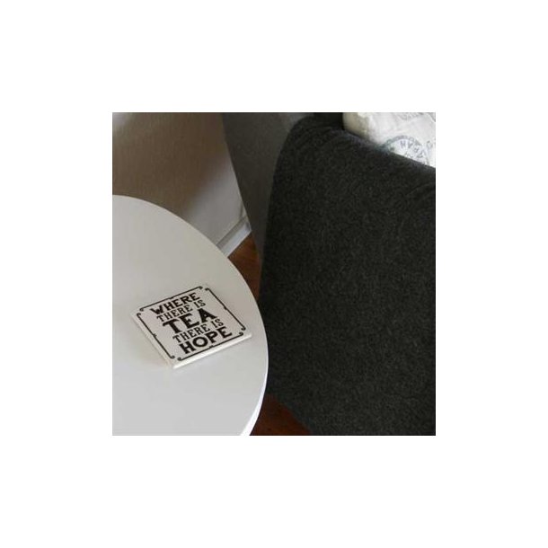 Klinker med tekst - "Tea"