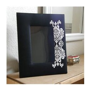 Billedramme - sort