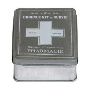 Metalbox til plastre 