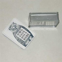 Metal�ske "Owl Bits N Bobs"