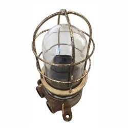 Skibslampe - Antik 