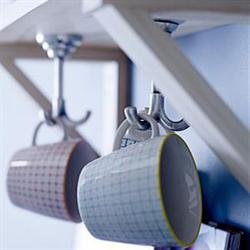 Metal krog m/3 kroge 