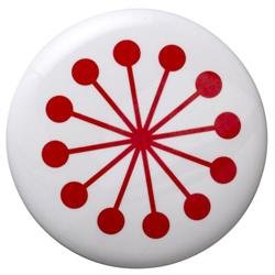 Knage - keramik - Blomst 8cm