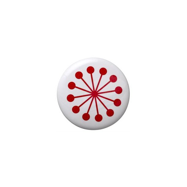 Knage - keramik - Blomst 8cm