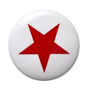 Knage - keramik - Stjerne 8cm