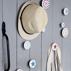 Knage - keramik - Blomst 8cm