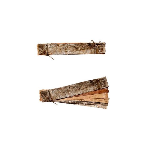 Barkstrimler til dekoration - birk 