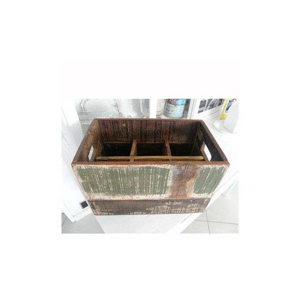 Trkasse til flasker  - Scrapwood