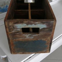 Trkasse til flasker  - Scrapwood