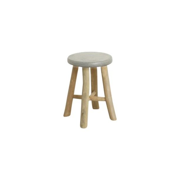 Taburet -Bedrock light grey